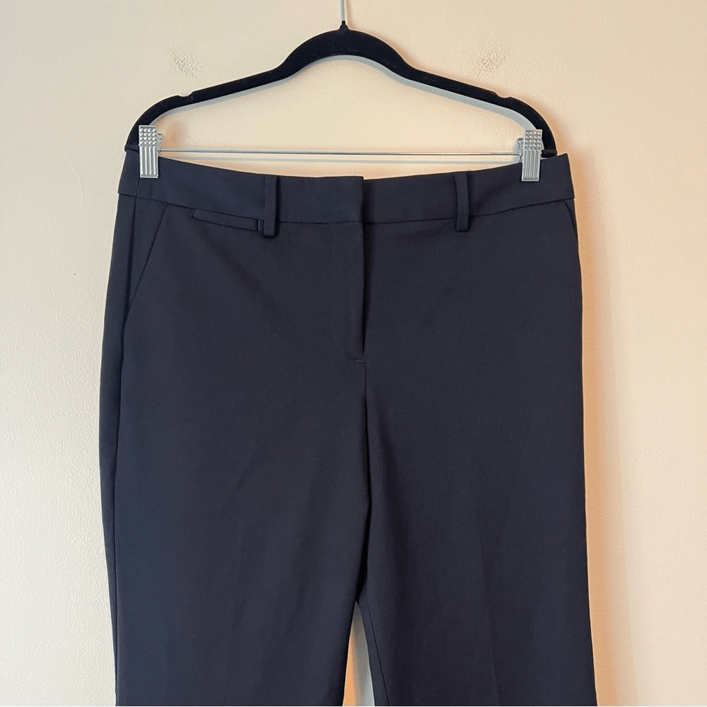 Talbots Navy Blue Barely Boot Trousers Dress Pants NEW Size 10 Classic