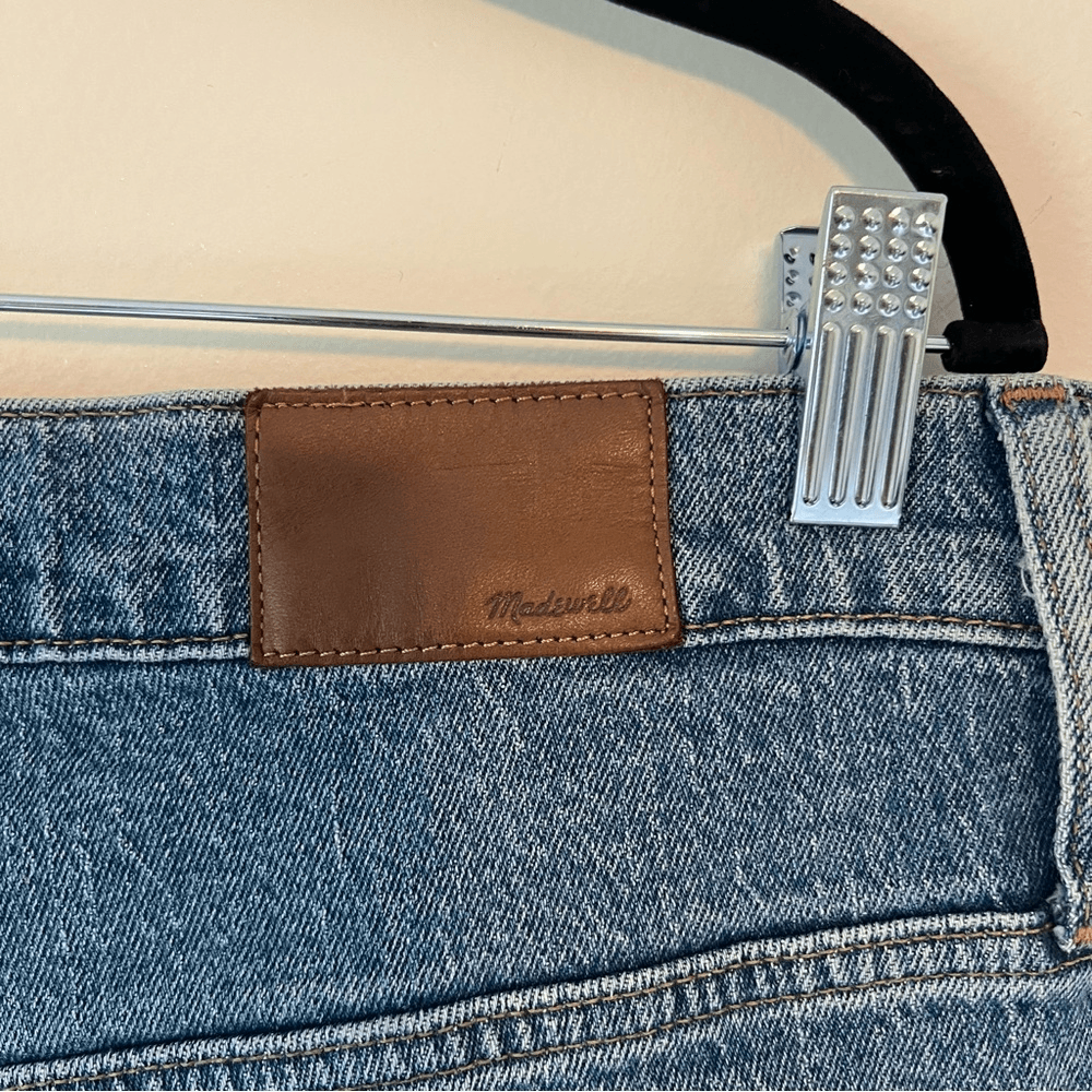 Madewell The Perfect Vintage Straight Jeans Size 33 Medium Wash