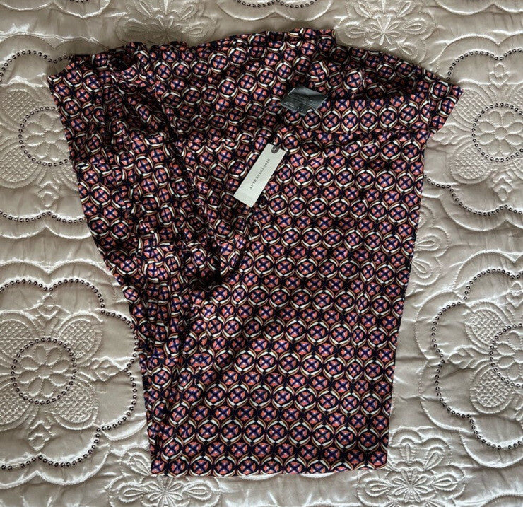 Anthropologie Bonnie Wide Leg Trouser PAJAMA PANTS NEW Size Small