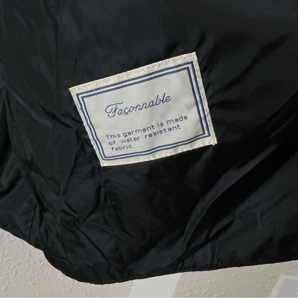 Faconnable Lightweight Quilted Jacket in Red Size Medium