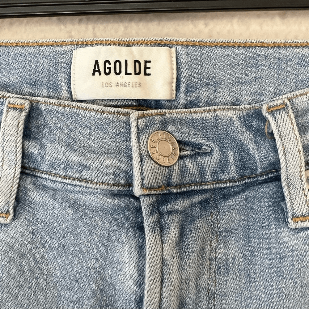 Agolde Sophie Skinny Jeans Size Size 27 Light Wash