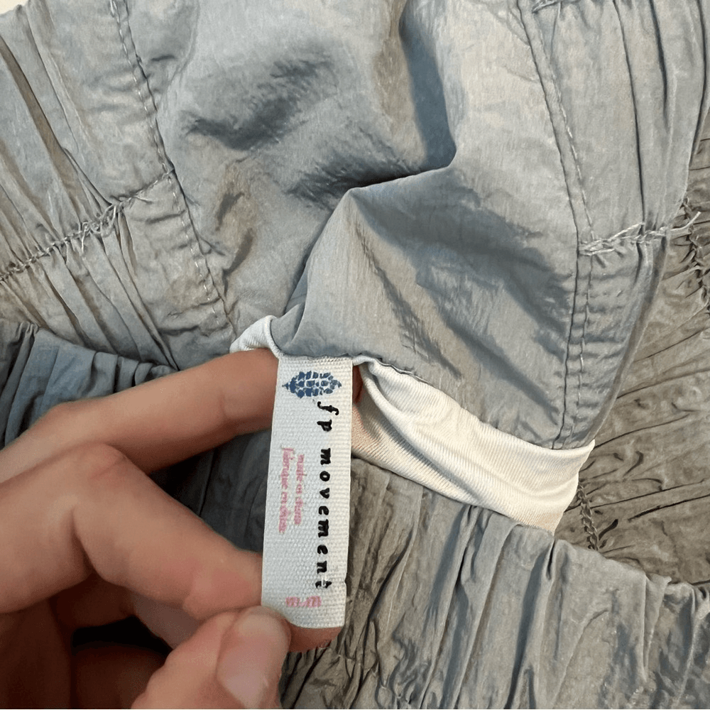 Free People Movement The Way Home Shorts Color Arctic Mist Size Medium