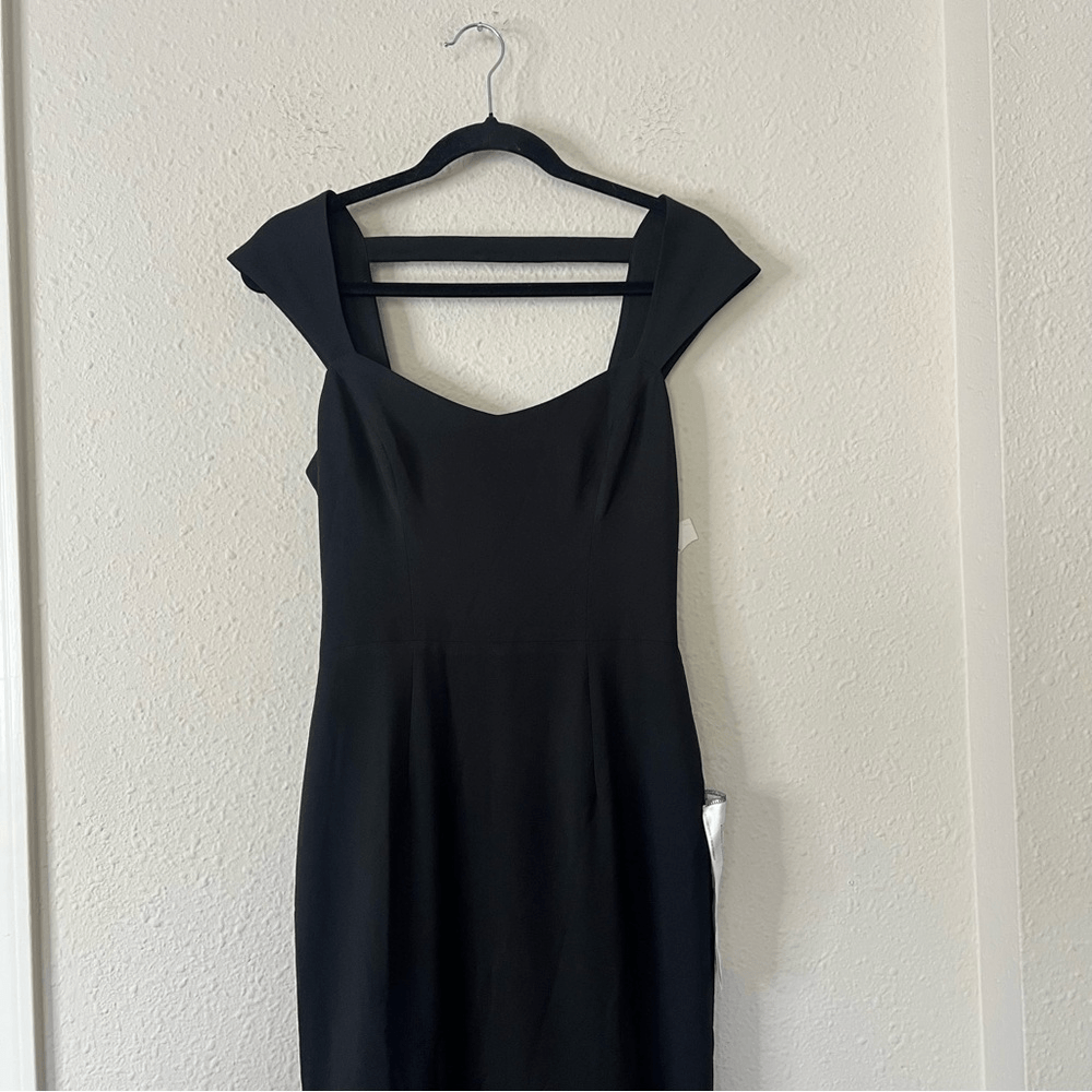 Dress the Population Minerva Black Mermaid Gown Maxi Dress NEW Size Small