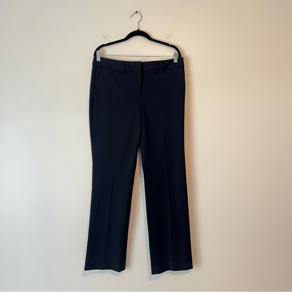 Talbots Navy Blue Barely Boot Trousers Dress Pants NEW Size 10 Classic