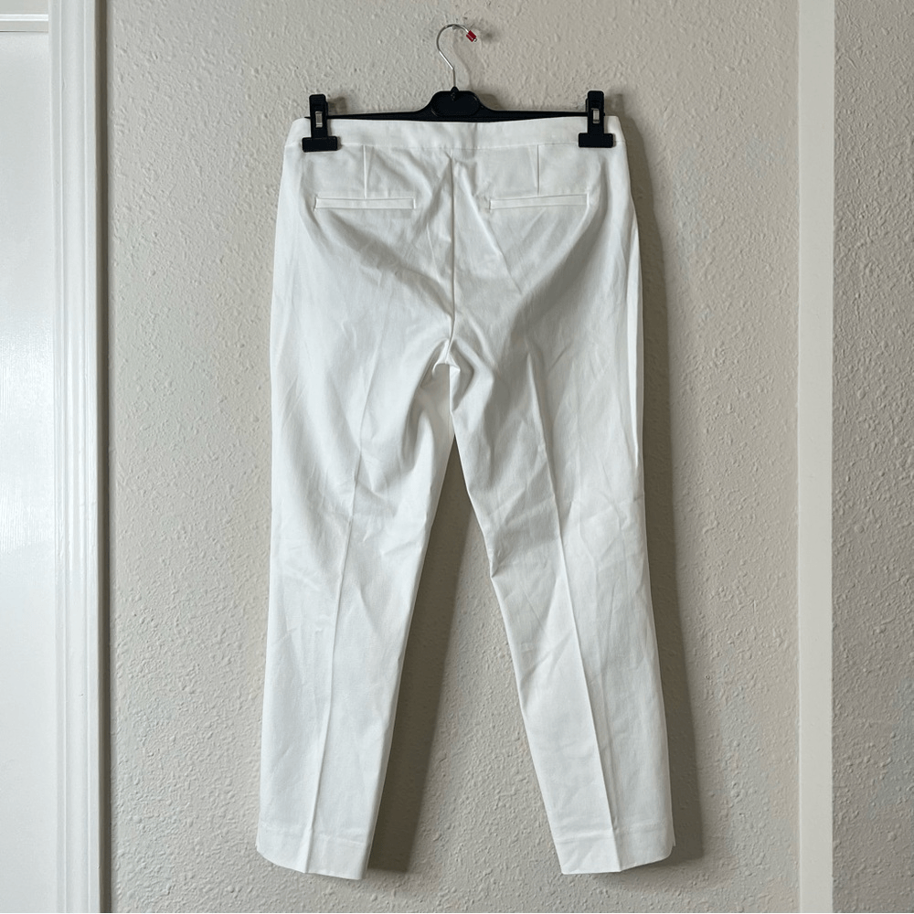 J. Crew Martie Ankle Pants in Ivory NEW Size 8