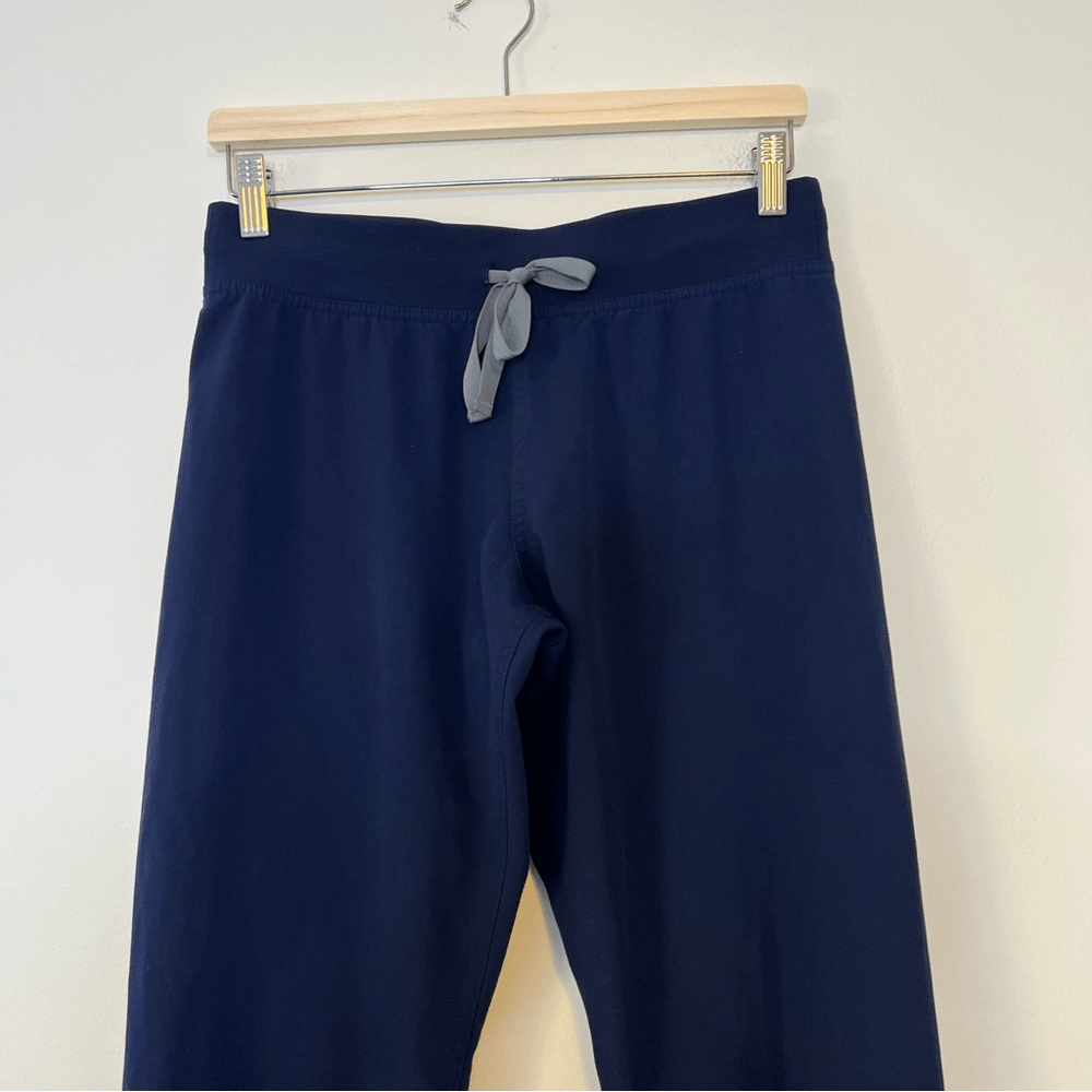 FIGS Livingston Basic Scrub Pants in Navy Blue Size XS Tall