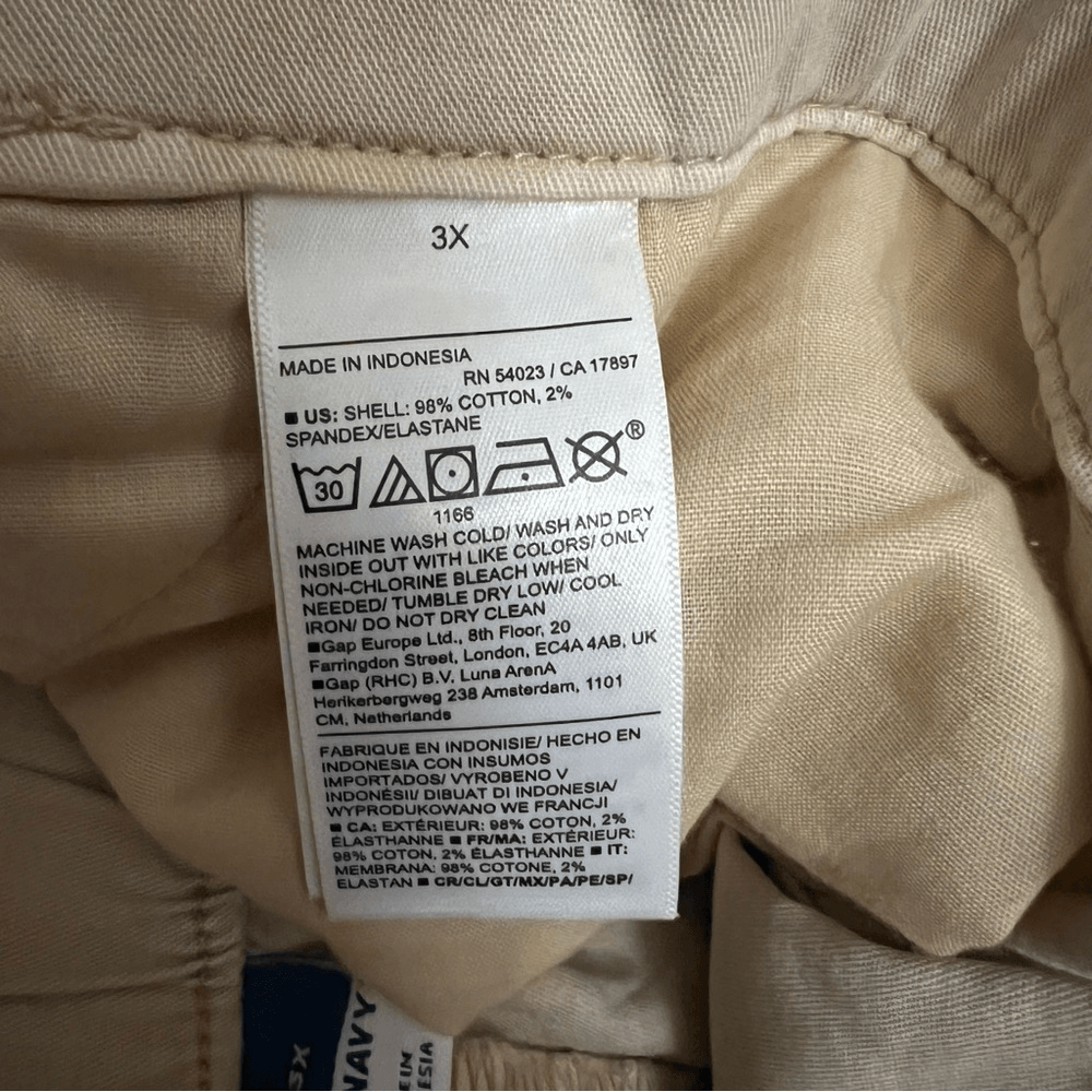 Old Navy High-Waisted OGC Chino Pants NEW Plus Size 3X