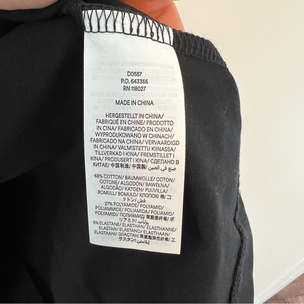 Boden Black Column Midi Dress NEW Size 12 Petite Long Sleeve