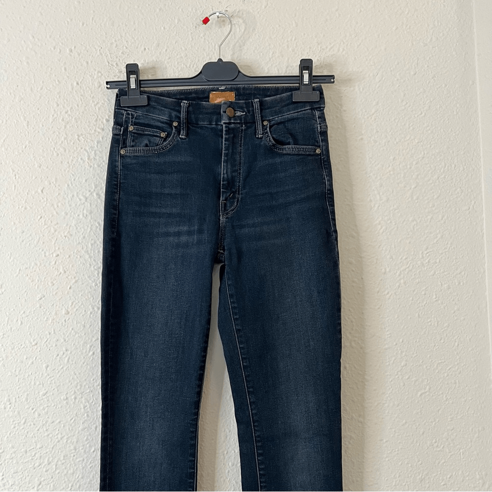 MOTHER High Waisted Looker Jeans Coffee Tea or Me Size 24