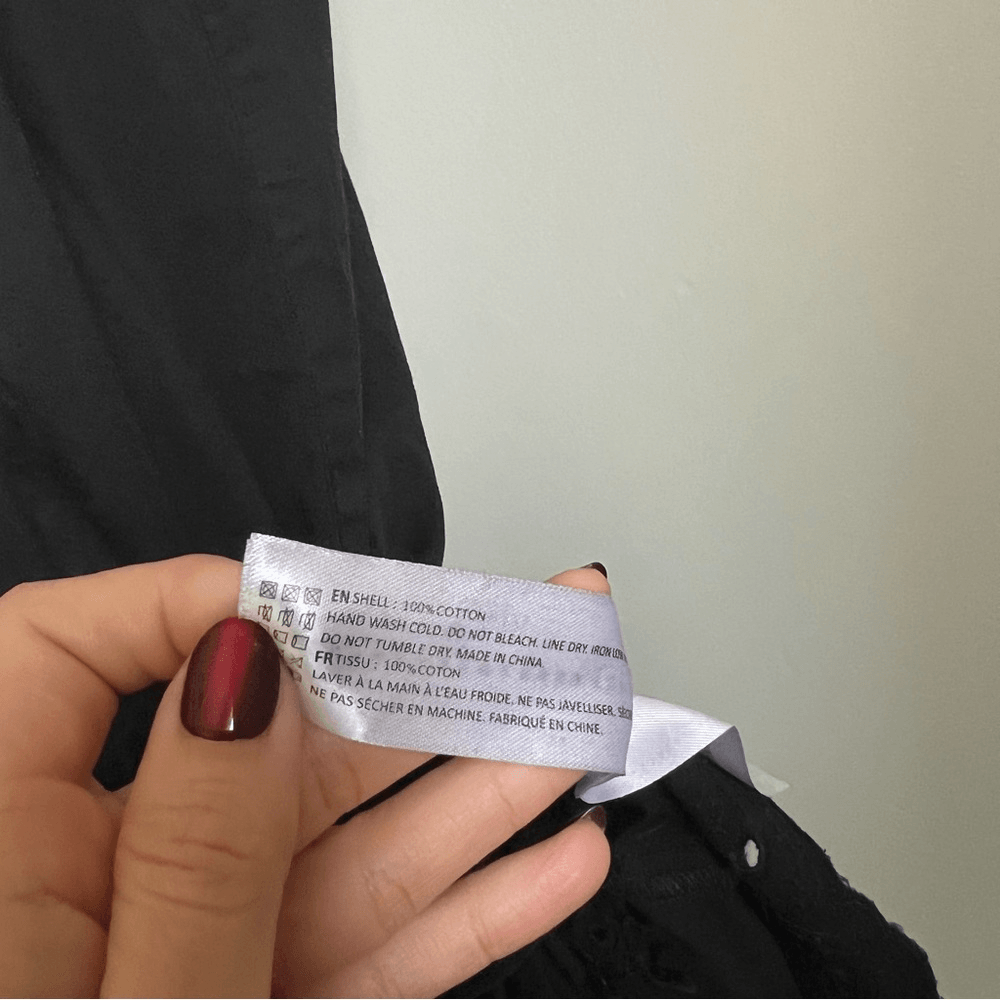 En Saison  Barnette Eyelet Midi Dress Black Size XS