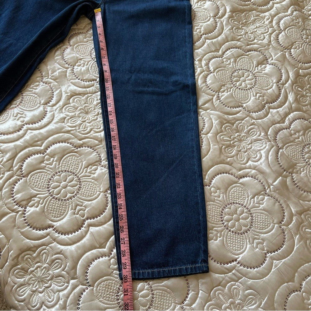 J. Jill High Rise Dark Wash Pants Size 8