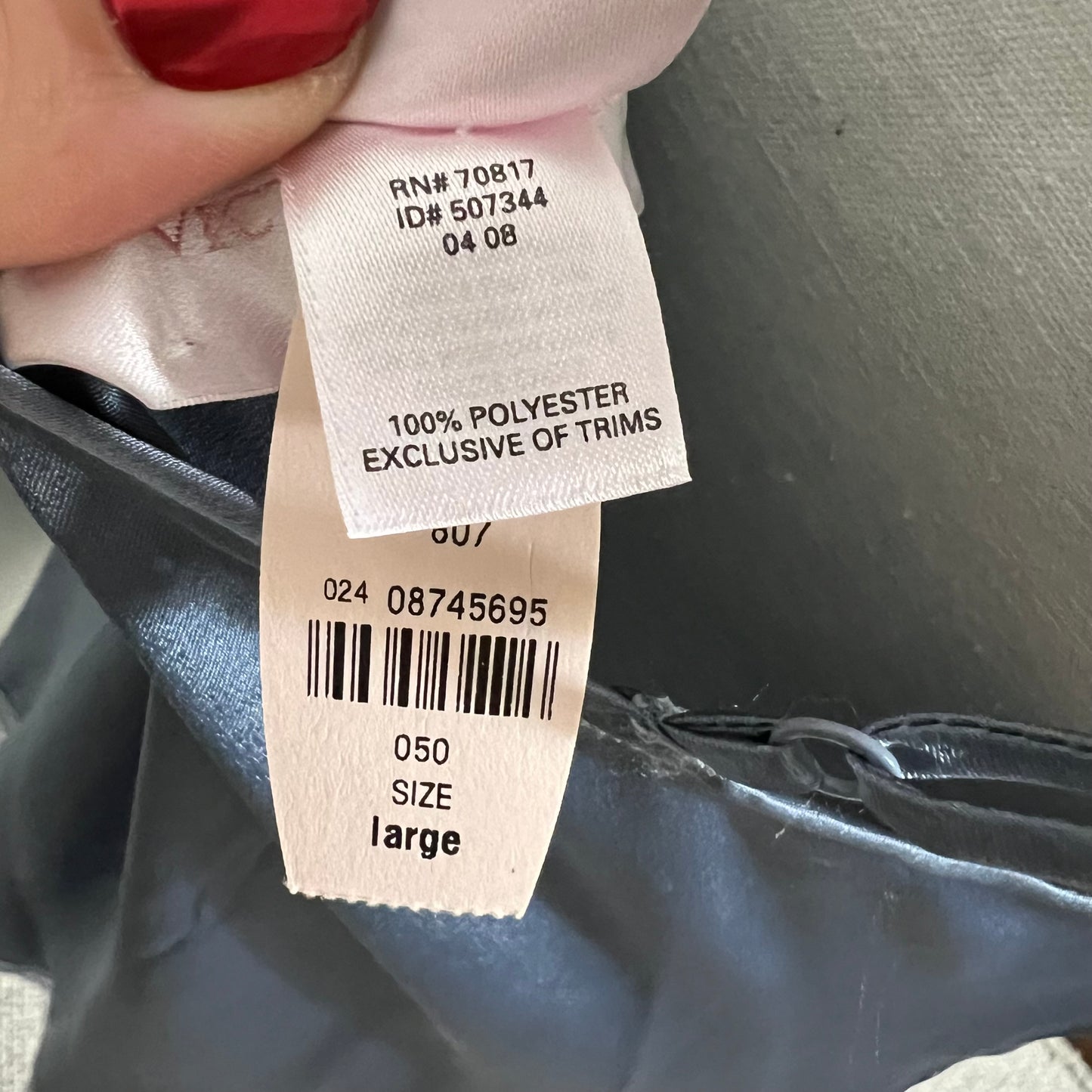 Victoria’s Secret Satin Lace Trim Slip Dress NEW Large Fairy Chemise Whimsigoth