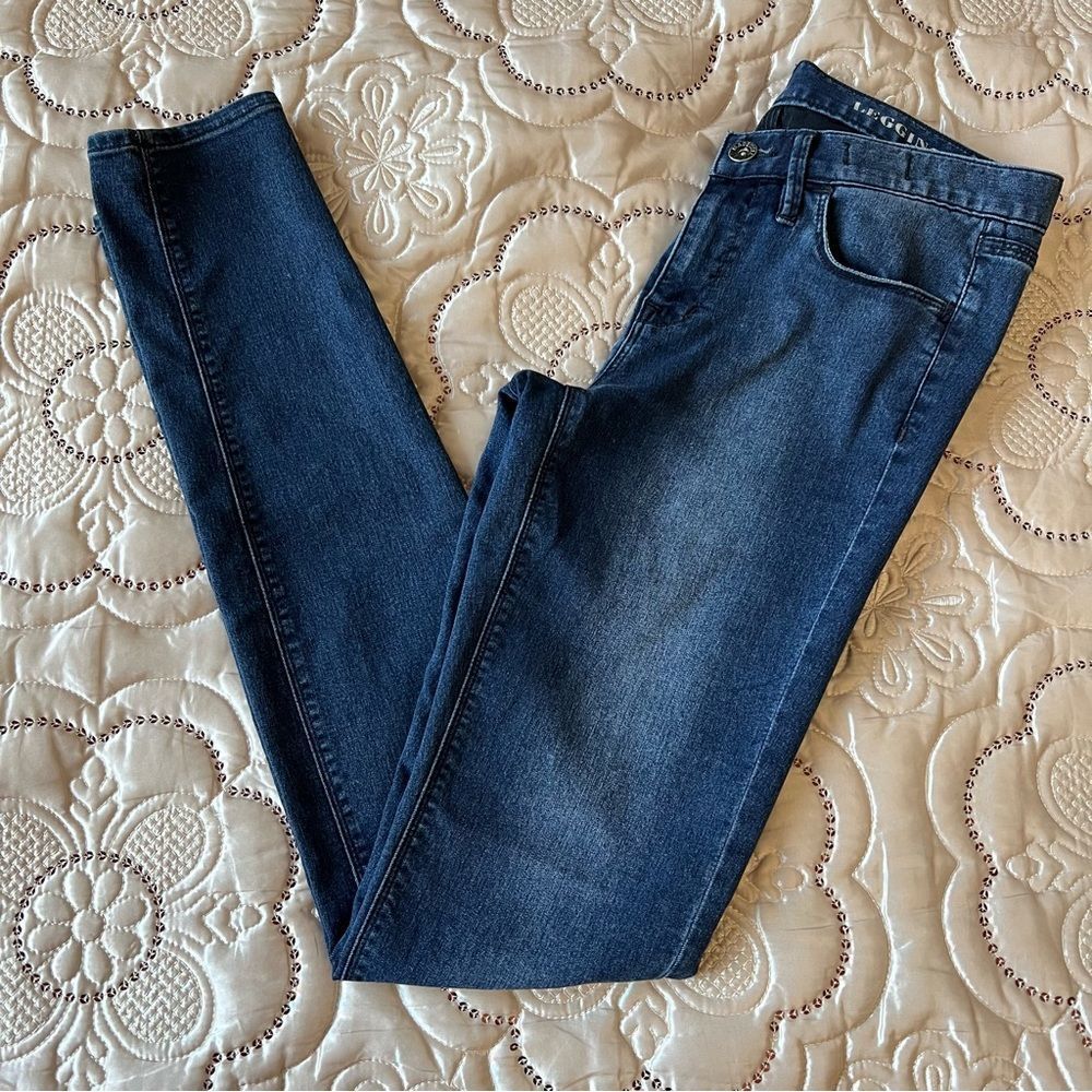 MADEWELL Dark-Wash Blue 10" High-Rise Waist Skinny Leg Jeans Size 27