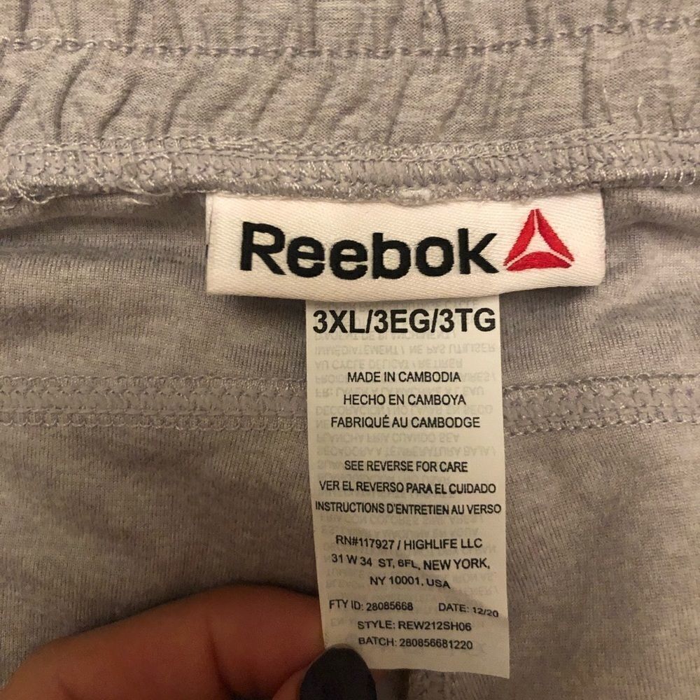 Reebok Women’s Gray Performance Goal Shorts 3XL