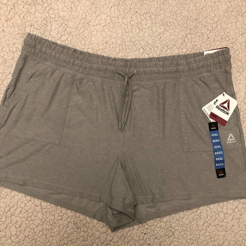 Reebok Women’s Gray Performance Goal Shorts 3XL