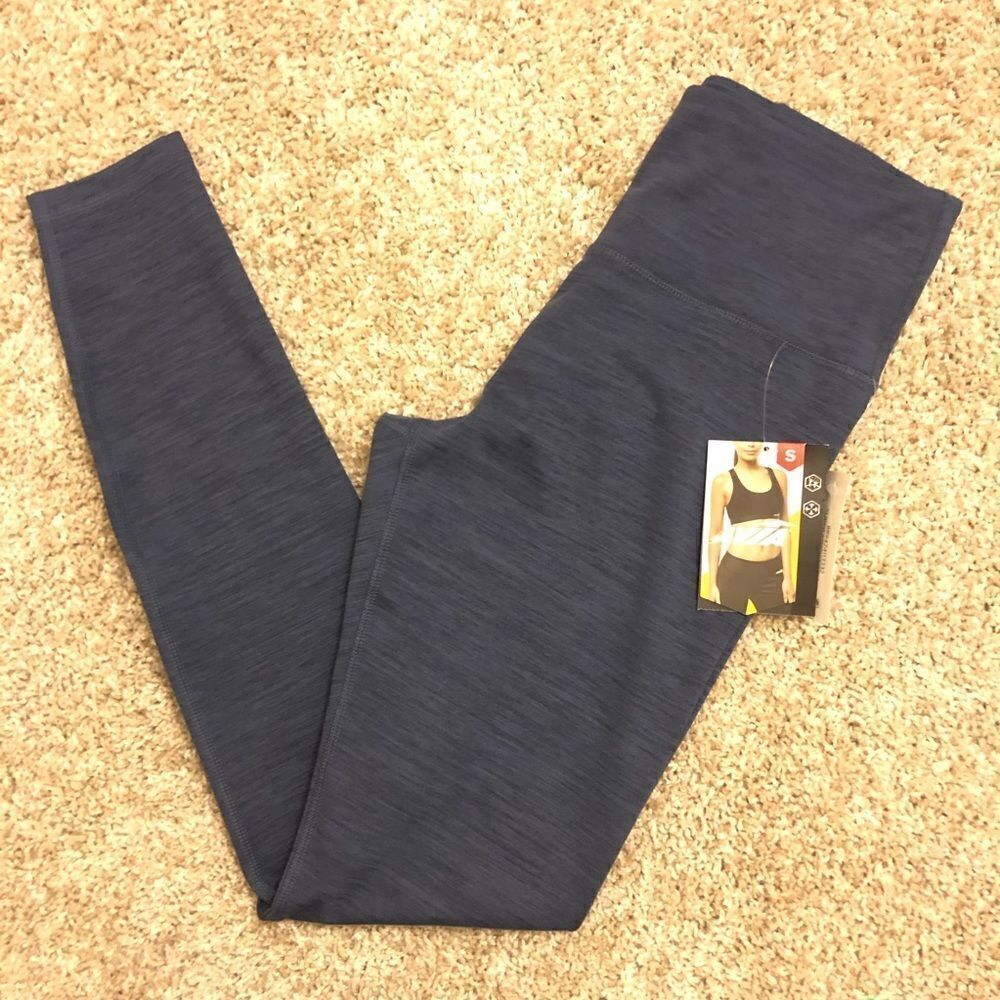 AVIA Women’s Active High Waist Ankle Leggings Size S