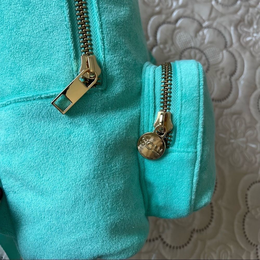 Stoney Clover Lane x Target Terry Cloth Embossed Backpack Light Green