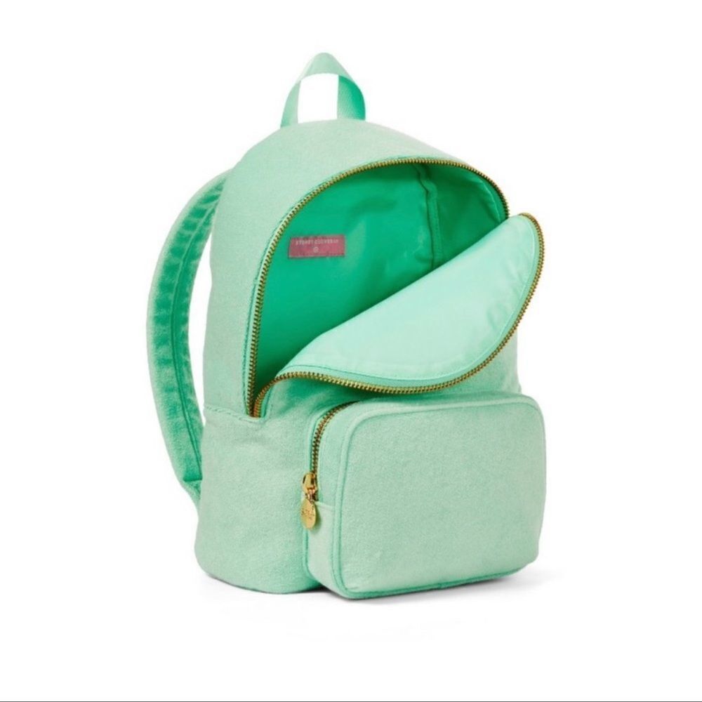 Stoney Clover Lane x Target Terry Cloth Embossed Backpack Light Green