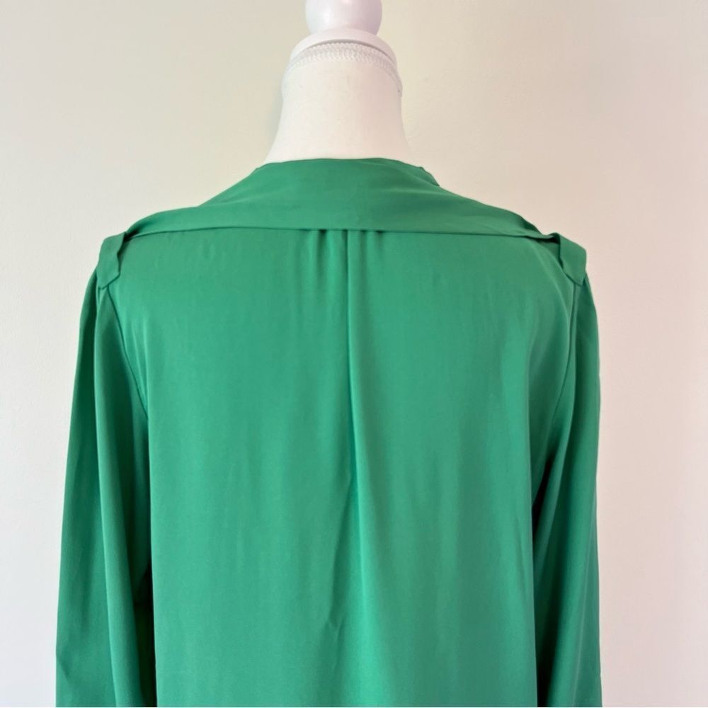 DVF Diane Von Furstenberg Florane Silk Mini Dress Size 8 Long Sleeve Shift
