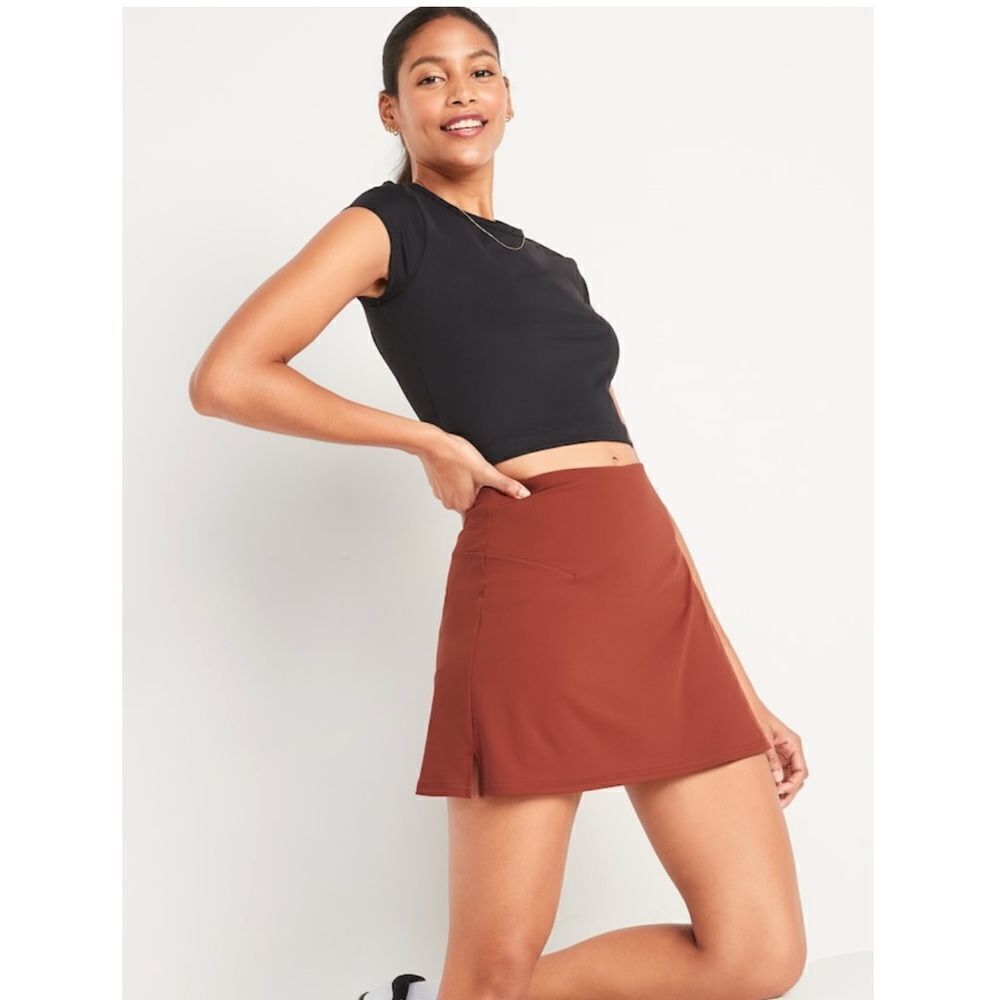 Old Navy Extra High-Waisted PowerSoft Skort NWT Plus Size 2X
