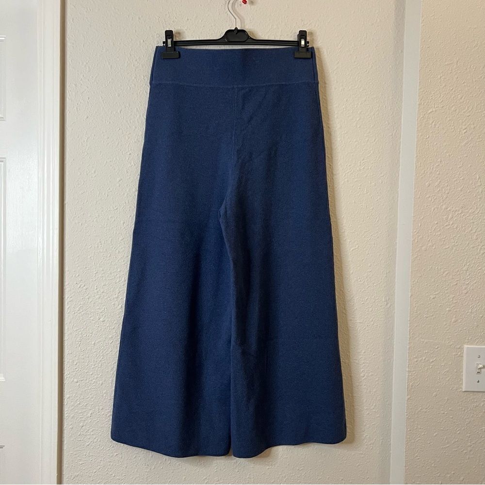 Veronica Beard Norita Wide Leg Knit Pants Size XL