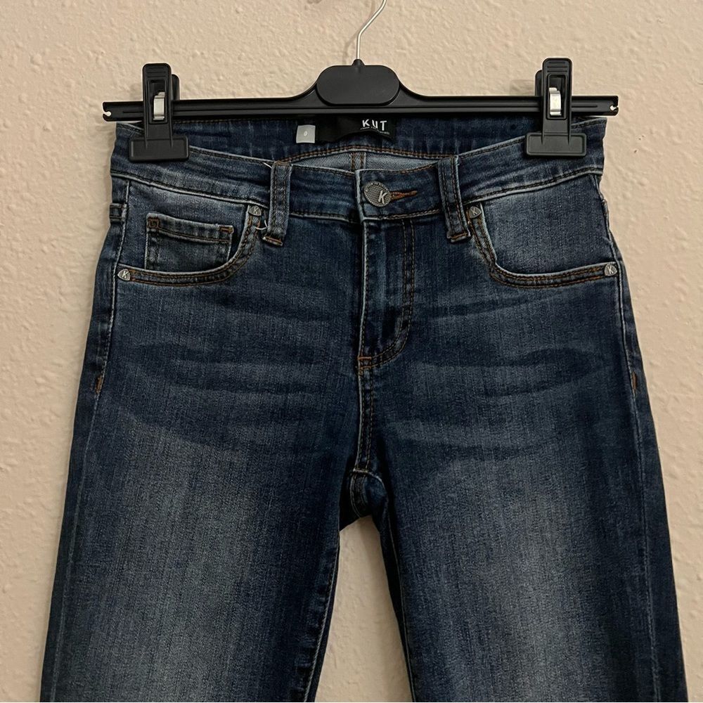 Kut From The Kloth Connie Ankle Skinny Jeans Raw Hem