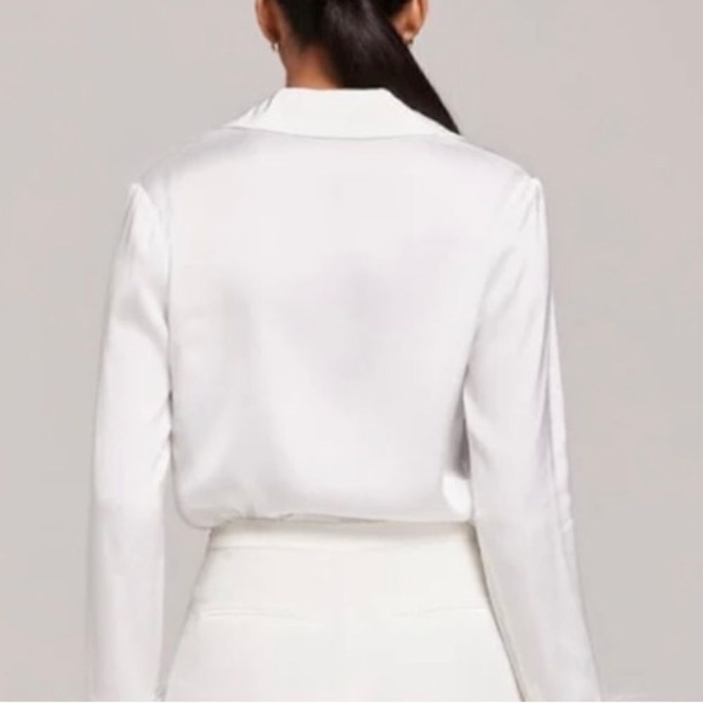 Nadine Merabi Taylor White Shirt NEW Size XXL