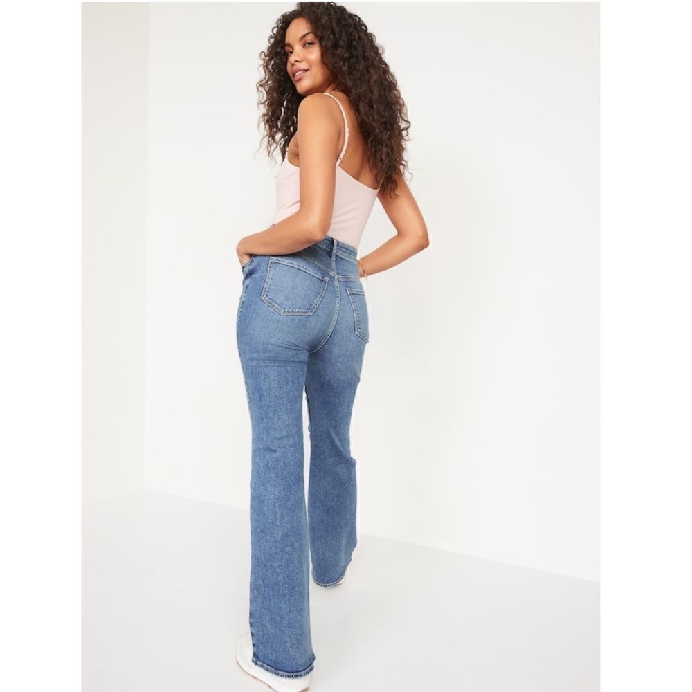 Old Navy Higher High Waisted Flare Jeans