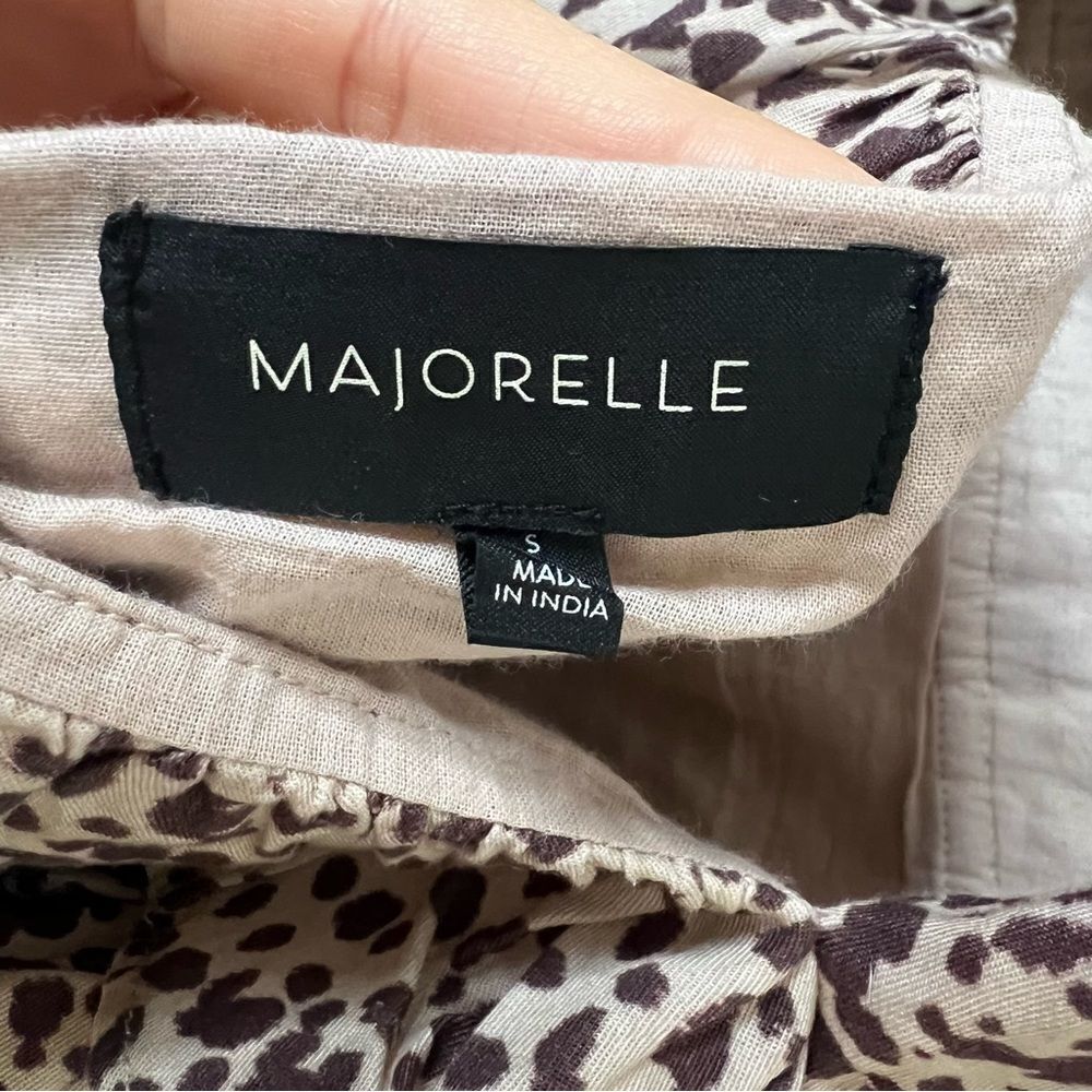 REVOLVE Majorelle Beth Mini Dress in Zaharo Leo Animal Print NEW Size Small