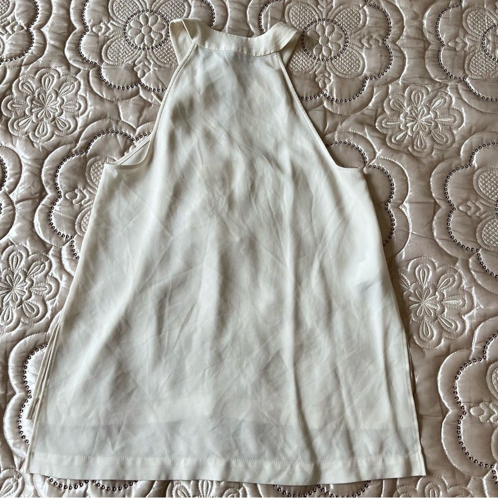BCBGMaxazria Lace Up Tank Top Sleeveless Blouse Size XXS