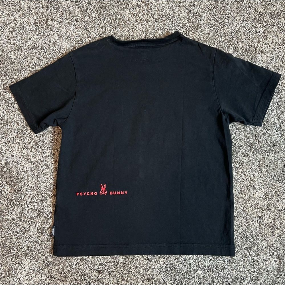 Psycho Bunny Kids T-shirt Size M 10/12 %100 Cotton Short Sleeve