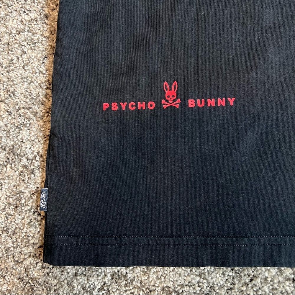 Psycho Bunny Kids T-shirt Size M 10/12 %100 Cotton Short Sleeve