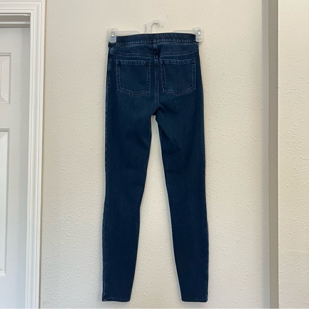 Spanx Jeanish Dark Wash Ankle Leggings Size Small