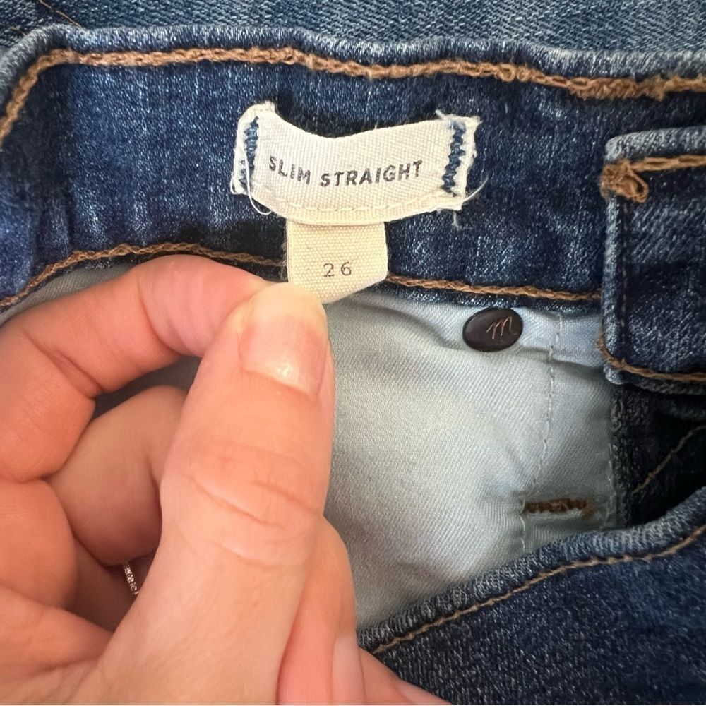 Madewell Slim Straight Jeans Size 26