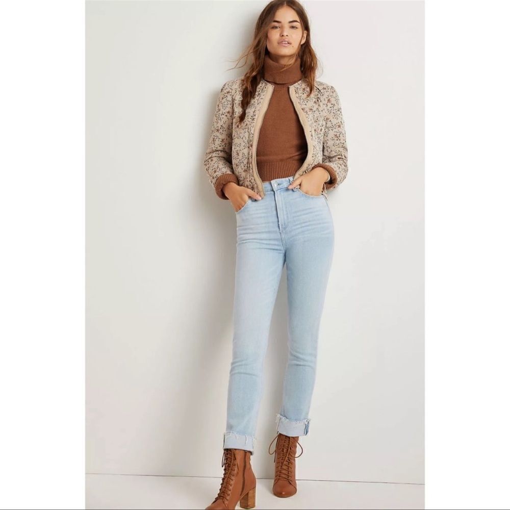 Anthropologie | Paige Sarah Ultra High-Rise Slim Jeans NWT Size 30