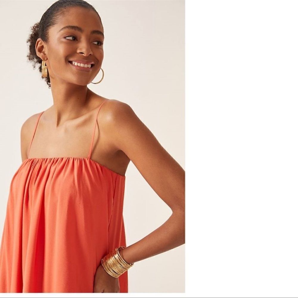 Anthropologie Strapless Maxi Dress NEW Size Medium