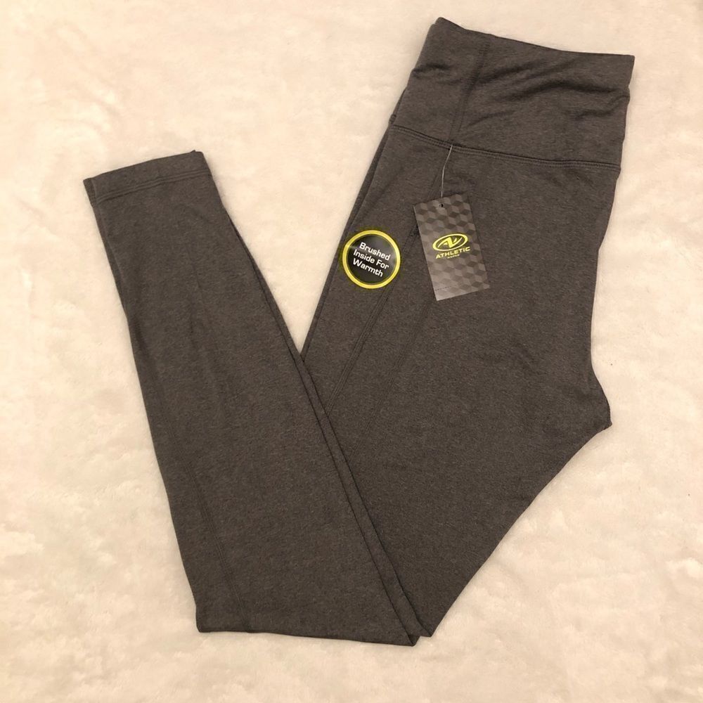 NWT Women’s Active Full Length Gray Leggings Size S
