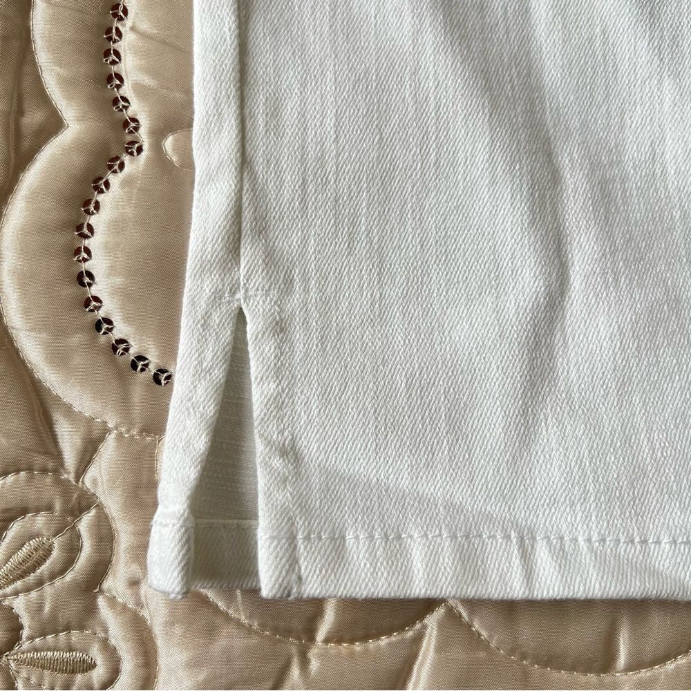 Ann Taylor Slim Fit Cropped Capri Jeans in White NEW Size 8