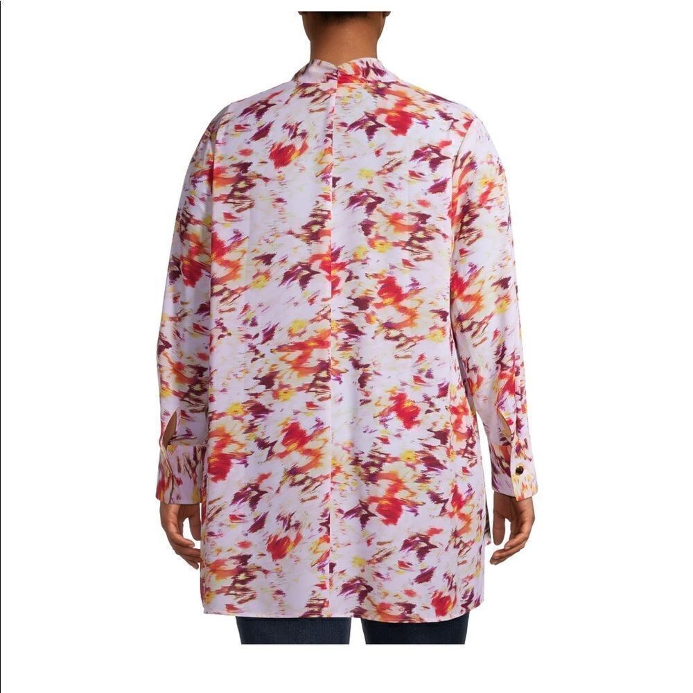 NWT Women’s Vowen V-neck Long Sleeve Tunic Top Size 1X