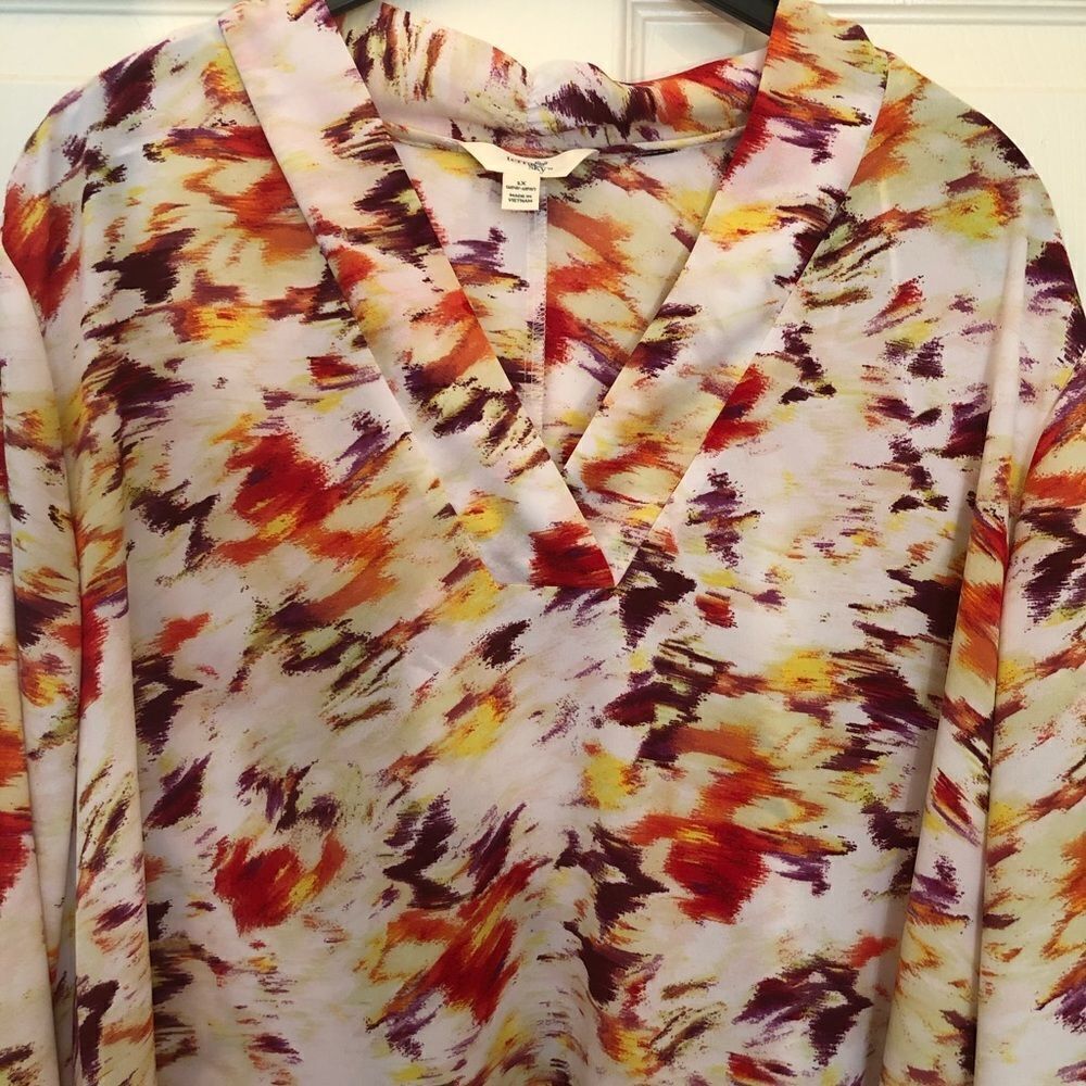 NWT Women’s Vowen V-neck Long Sleeve Tunic Top Size 1X