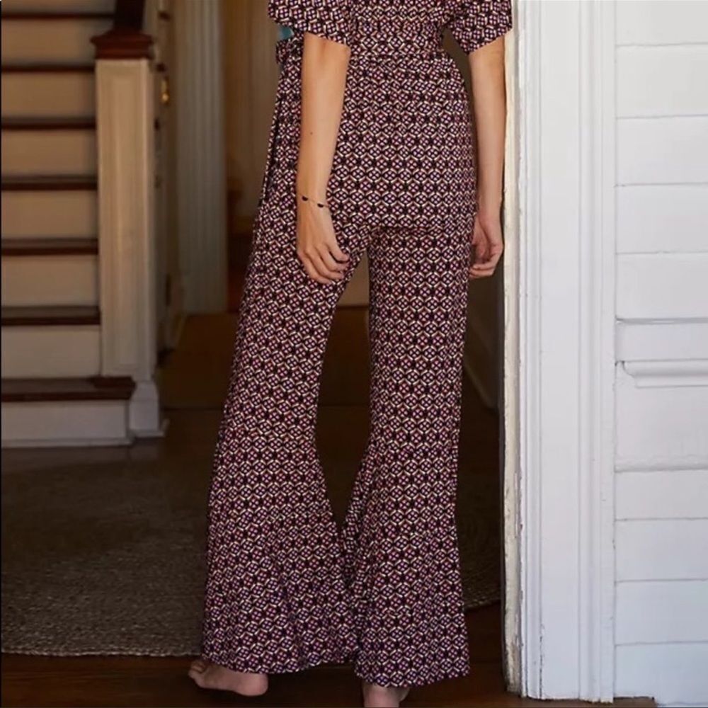 Anthropologie Bonnie Wide Leg Trouser Pants Size S