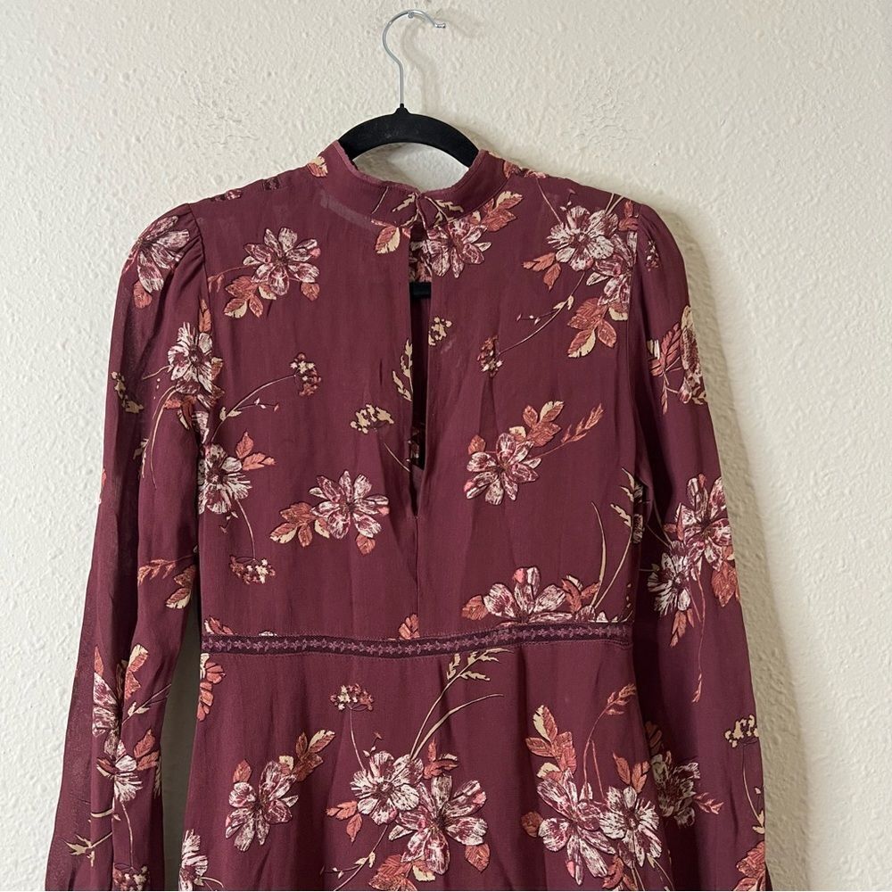 ATSR The Label Kirsten Floral Mini Dress A-Line Fit & Flare Size Small