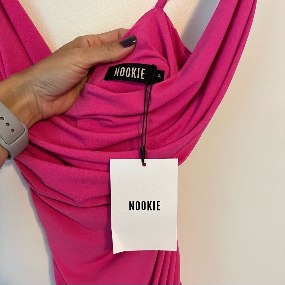 Revolve Nookie Flirt Mini Dress NEW Size Medium in Pink