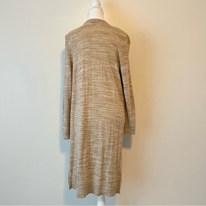 Talbots Lightweight Duster Longline Cardigan Size M Petite