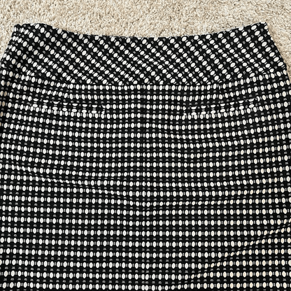 Ann Taylor LOFT Geometric Print Mini Skirt Size 8 Petites