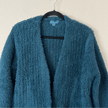 Barefoot Dreams Cozychic Boardwalk Cardigan Size Large