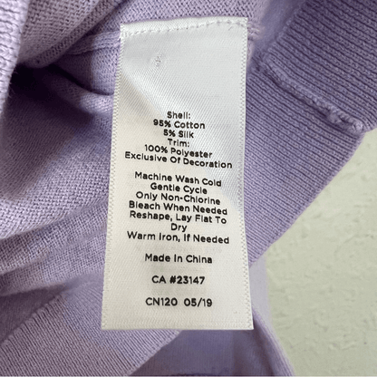 Talbot Lace Collar Sweater