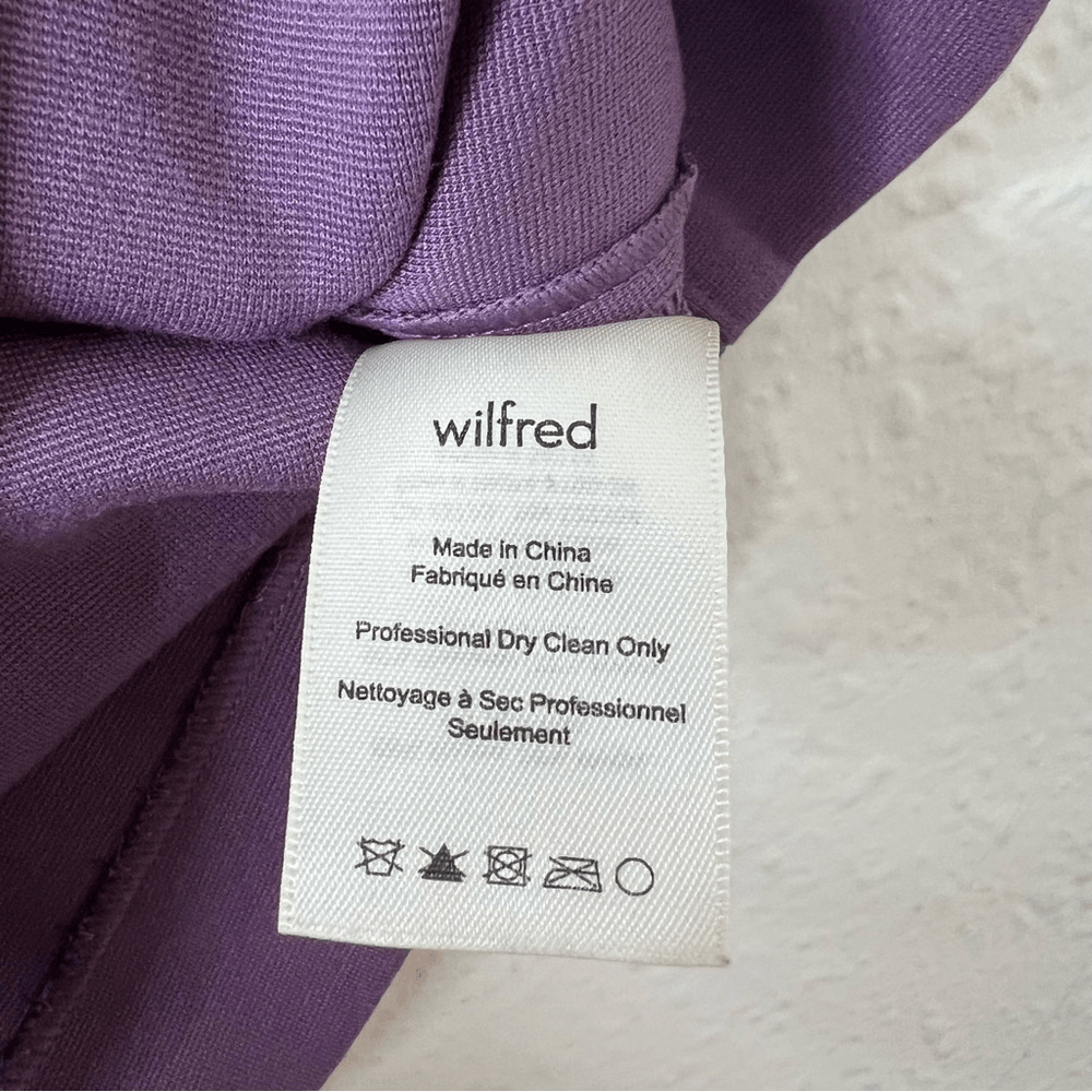 Wilfred Aritzia Pencil Skirt in Purple Size XS