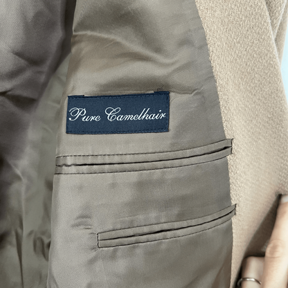 Ermenegildo Zegna Mens %100 Pure Camelhair Blazer Size 48 (58)