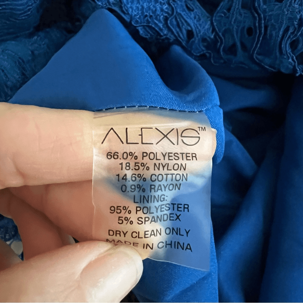 ALEXIS Marlowe Halter Lace Midi Dress Size XS